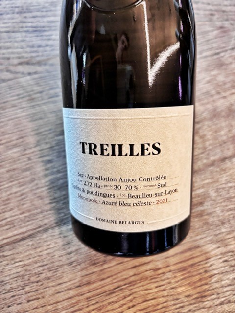 TREILLES MONOPOLE 2021 CHENIN BLANC SEC  DOMAINE BELARGUS ( Mail for Inquiry)